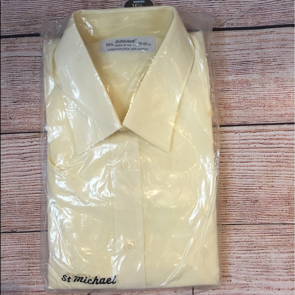 CLASSIC vintage men’s button down dress shirt